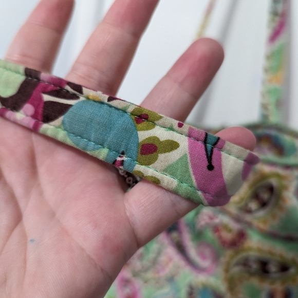 Vera Bradley Paisley Tote Bag - Picture 8 of 8